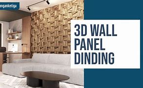 3D Dinding Rumah